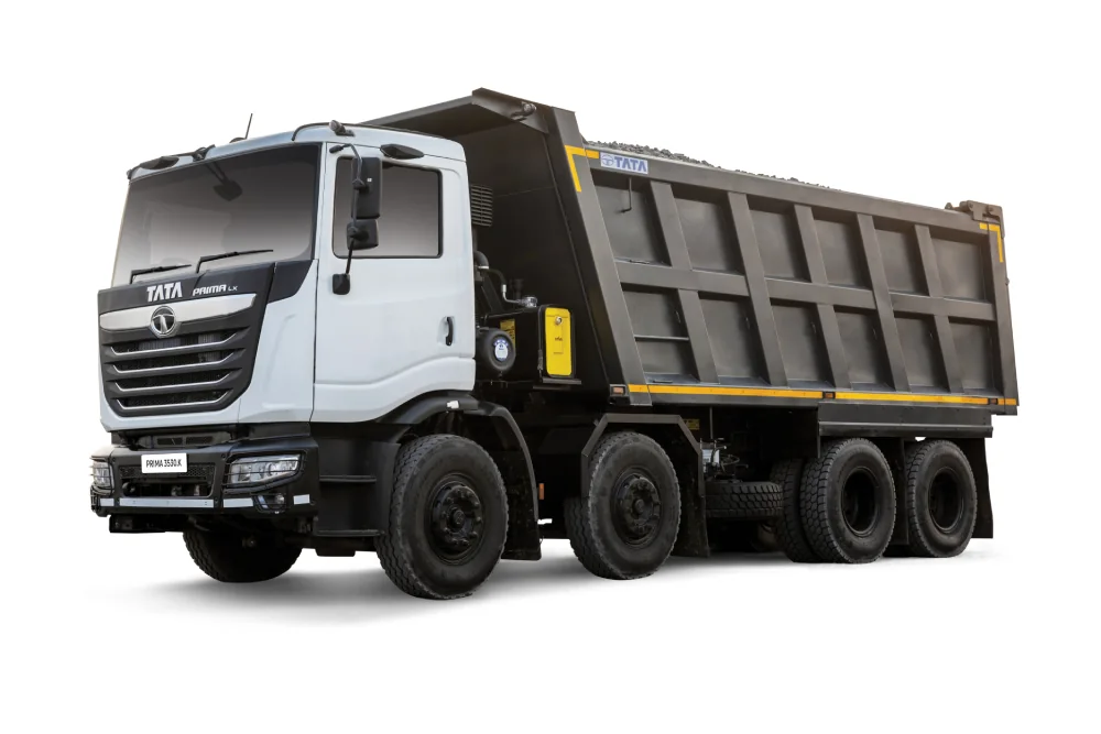 Tata Prima 3530.K front and tipper body
